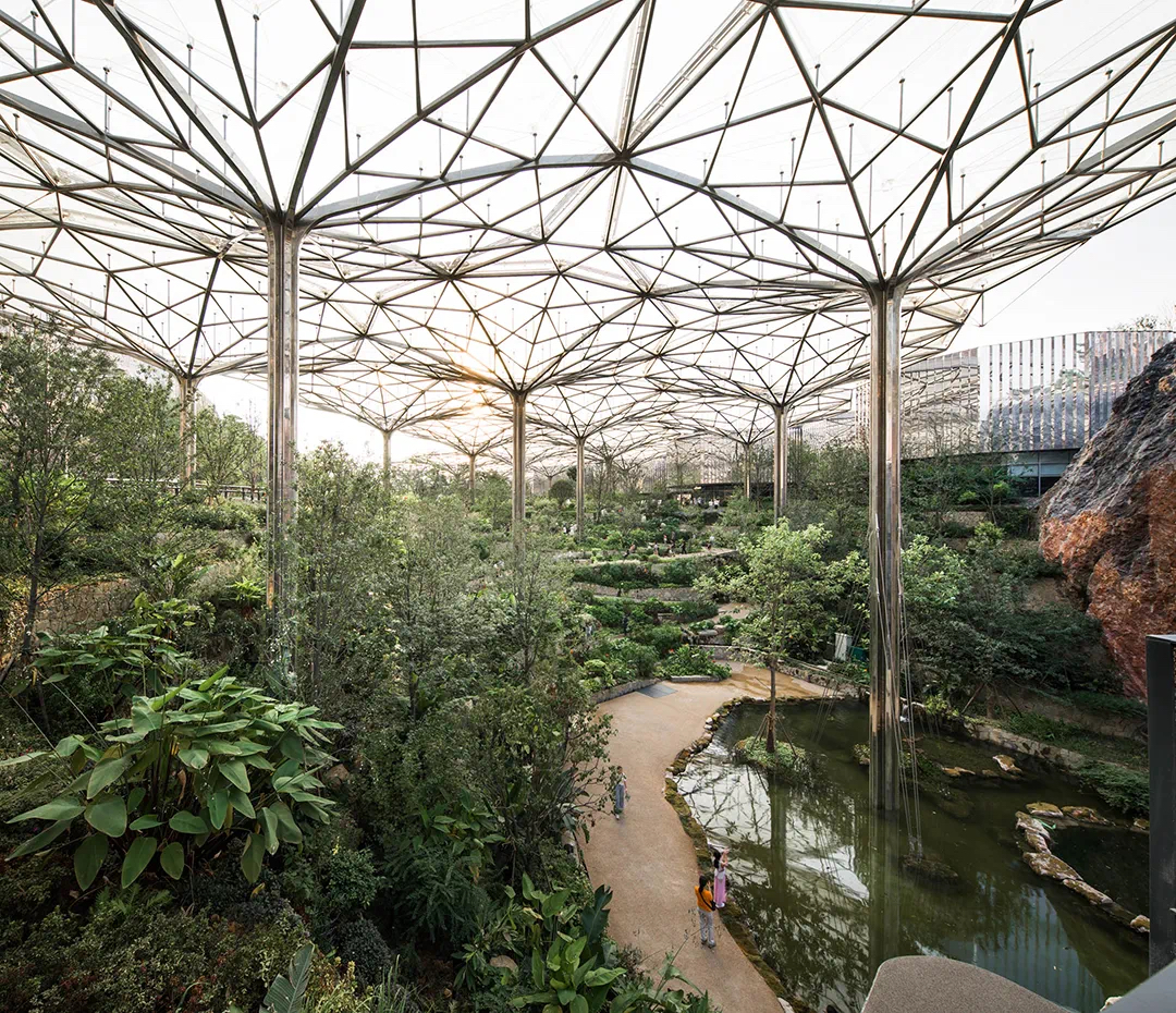 玻璃幕墙全不锈钢支撑柱