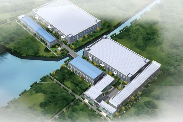 东阁集团工厂鸟瞰图