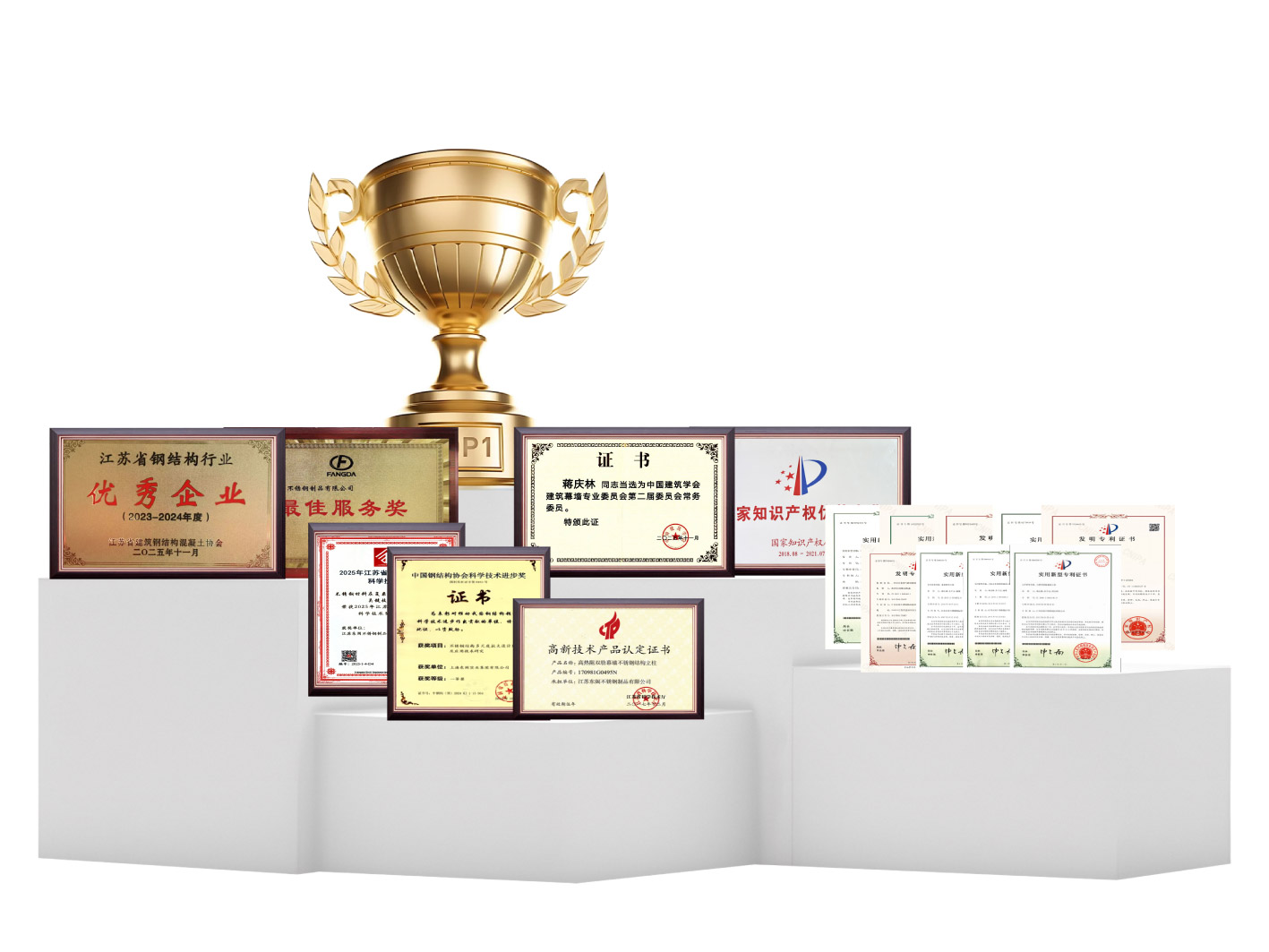 东阁集团荣誉展示